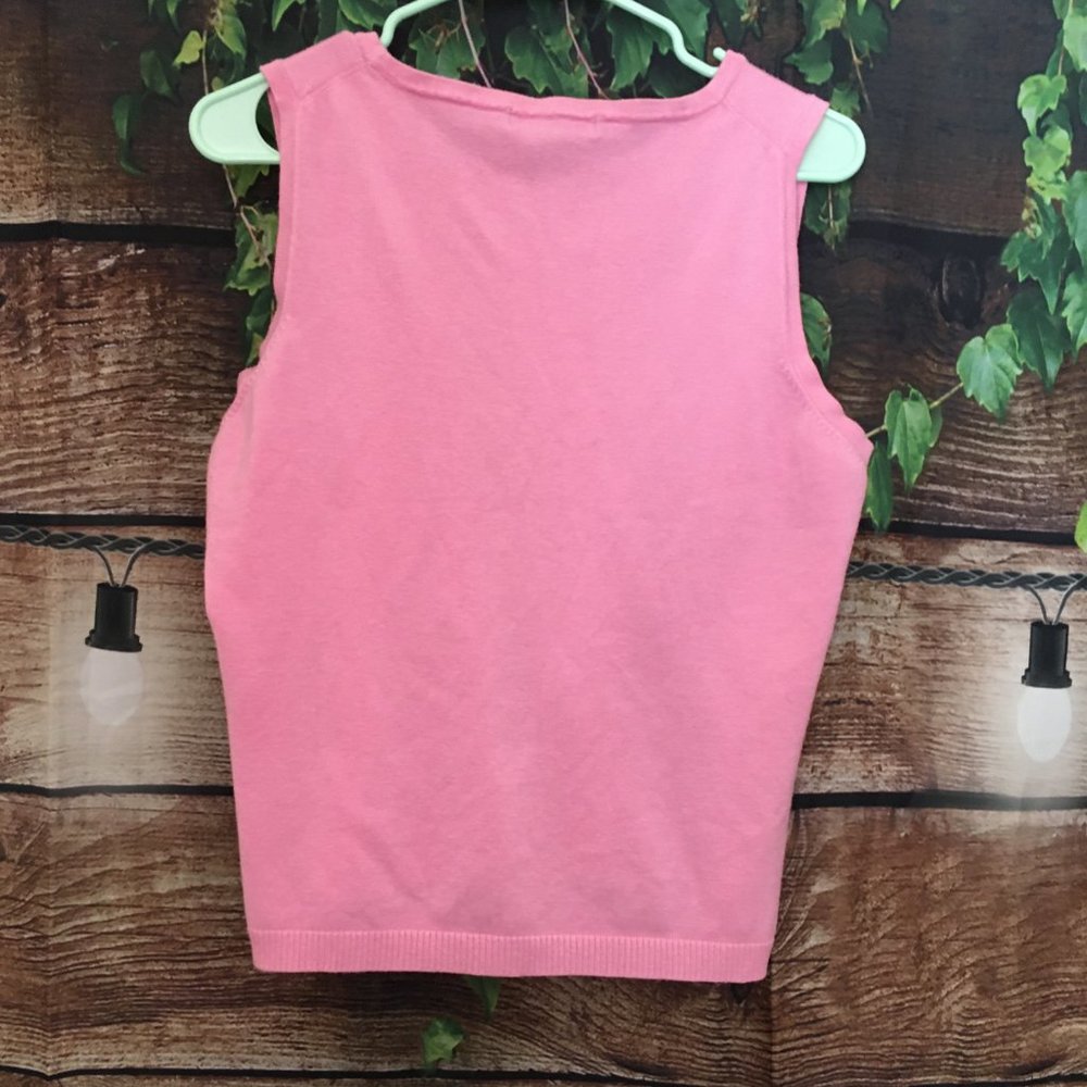 🌸Pink Sweater Vest - Picture 3 of 5
